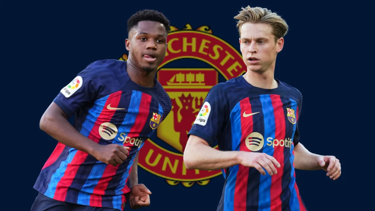 Man Utd Get M Boost Over Ansu Fati And Frenkie De Jong