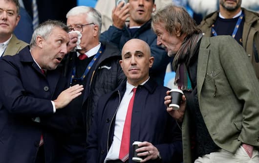 Jason Wilcox, Omar Berrada, Jim Ratcliffe, Man Utd