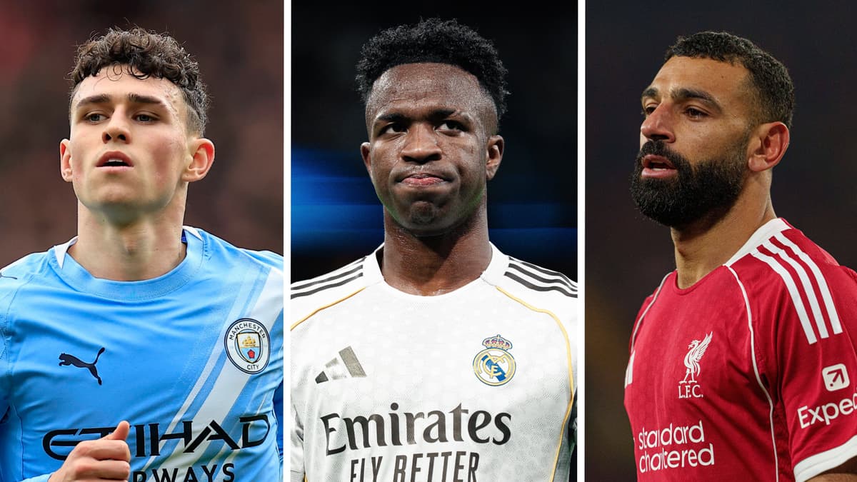 Phil Foden, Vinicius Jr, Mohamed Salah