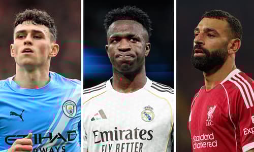 Phil Foden, Vinicius Jr, Mohamed Salah