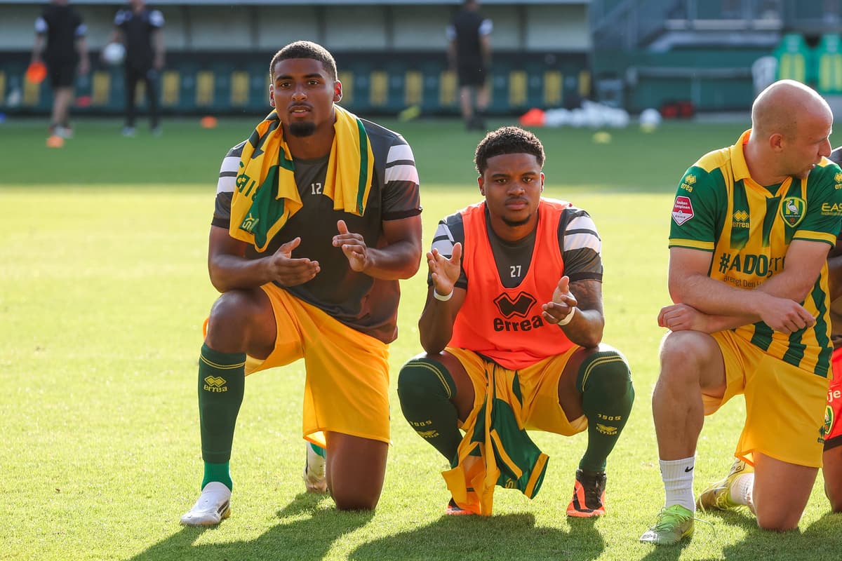 Cheveyo Balentien als speler van ADO Den Haag
