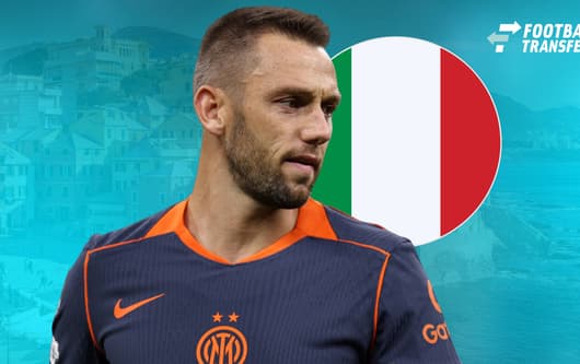 Stefan de Vrij, Italië, Boccadasse Genua