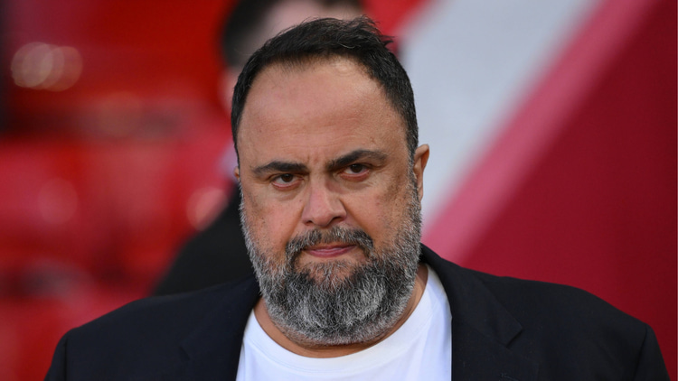 Nottingham Forest owner Evangelos Marinakis has sacked another boss
