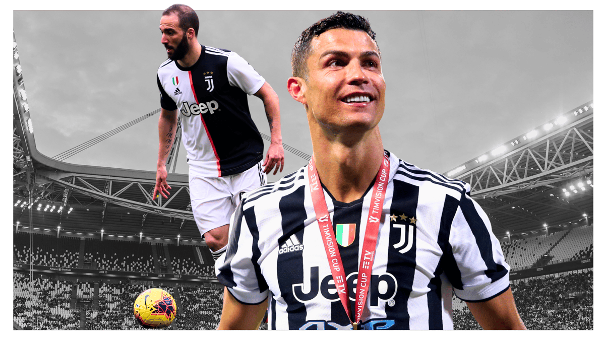 Cristiano Ronaldo, Gonzalo Higuain, Juventus