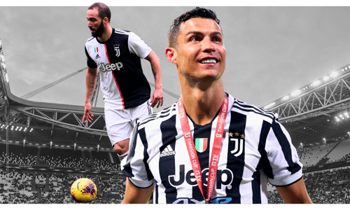 Cristiano Ronaldo, Gonzalo Higuain, Juventus