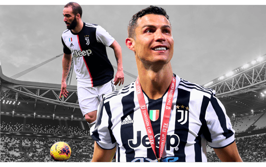 Cristiano Ronaldo, Gonzalo Higuain, Juventus
