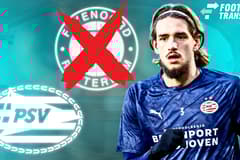 Yarek Gasiorowski, PSV, Feyenoord