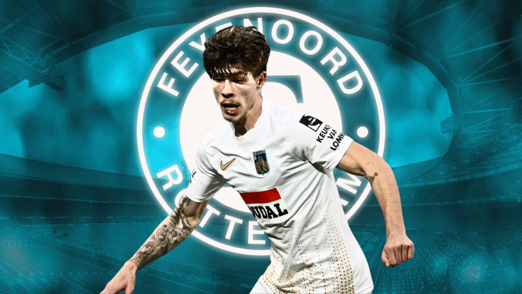 Jordan Bos moet de nieuwe linksback van Feyenoord worden.