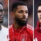 Tammy Abraham, Douglas Luiz, Andrew Robertson