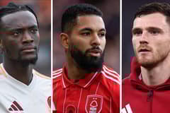 Tammy Abraham, Douglas Luiz, Andrew Robertson
