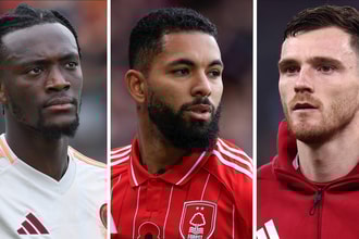 Tammy Abraham, Douglas Luiz, Andrew Robertson