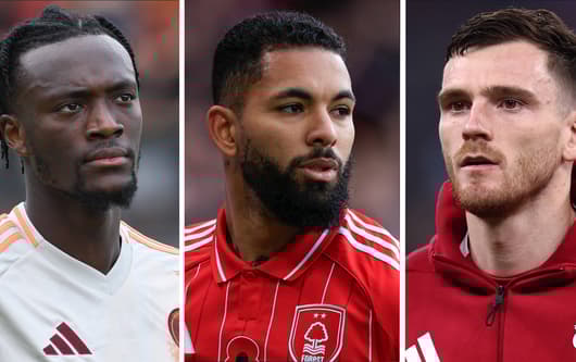 Tammy Abraham, Douglas Luiz, Andrew Robertson