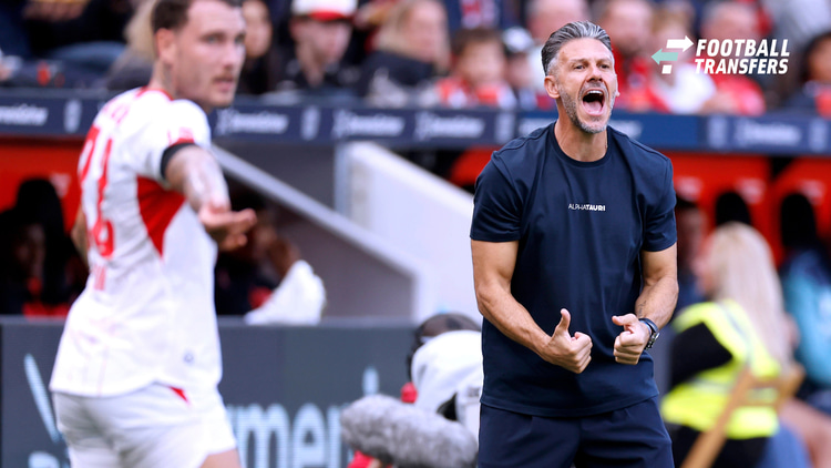 Martin Demichelis heeft het zwaar als trainer van RB Leipzig. Zijn team staat 9e in de Bundesliga.