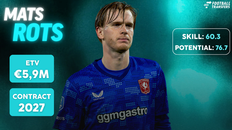 De ETV, Skill-rating en contractduur van Mats Rots.