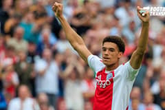 2026-07-26 AFC Ajax v Burnley FC - Football AMSTERDAM, NETHERLANDS - JULY 26: Aaron Bouwman of AFC Ajax during the Football match between AFC Ajax and Burnley FC at Johan Cruijff Arena on July 26, 2026 in Amsterdam, Netherlands. Amsterdam Johan Crui...