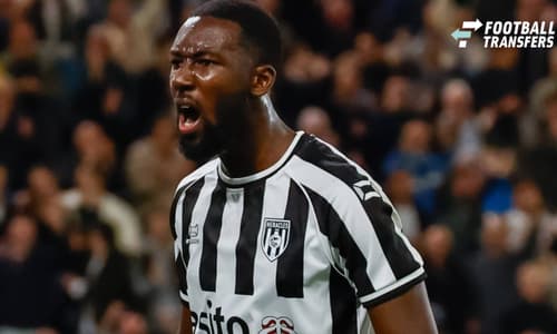 ALMELO - Jean-Paul Ndjoli of Heracles Almelo celebrates his team s fourth goal during the Eerste Divisie match between Heracles Almelo and De Graafschap at the Asito Stadium on September 4, 2026, in Almelo, the Netherlands. MARCEL TER BALS ANP Eerst...