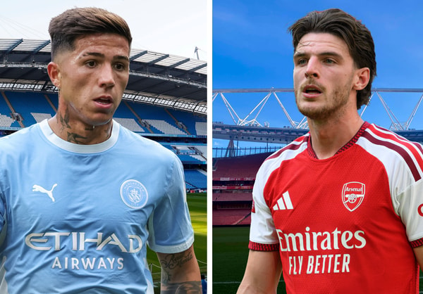 Enzo Fernandez, Declan Rice