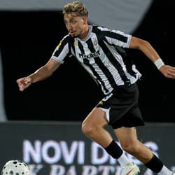 Partizan v IMT, Serbian Superleague Round 3 Season 2026 2027 Belgrade, Serbia. 1th August, 2026. Partizan s Aleks Zekovic during the Serbian Superleague football match between Partizan and IMT at the Partizan Stadium on August 1, 2026 in Belgrade, S...