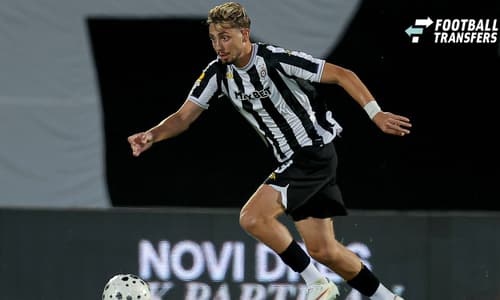 Partizan v IMT, Serbian Superleague Round 3 Season 2026 2027 Belgrade, Serbia. 1th August, 2026. Partizan s Aleks Zekovic during the Serbian Superleague football match between Partizan and IMT at the Partizan Stadium on August 1, 2026 in Belgrade, S...