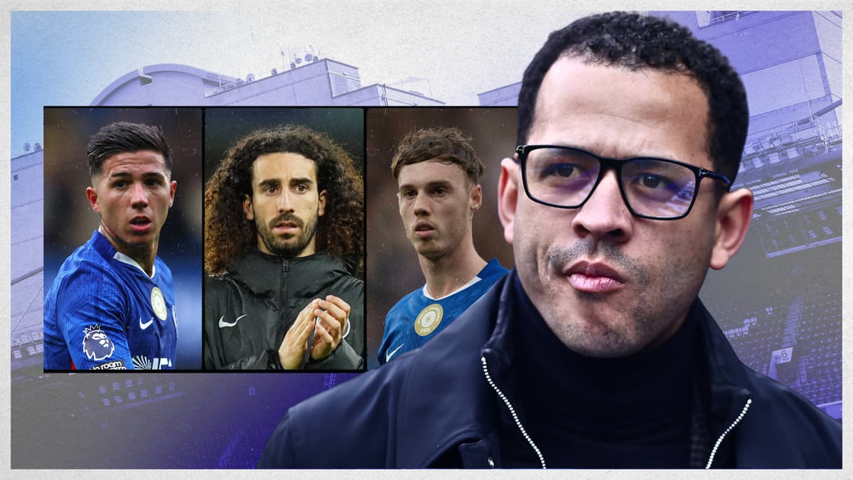 Liam Rosenior, Enzo Fernandez, Marc Cucurella, Cole Palmer, Chelsea