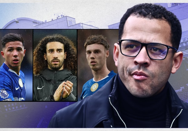 Liam Rosenior, Enzo Fernandez, Marc Cucurella, Cole Palmer, Chelsea