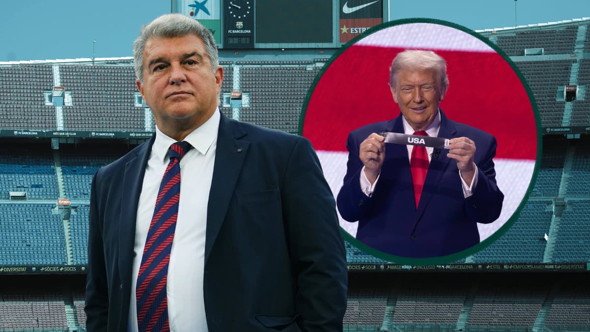 Joan Laporta and Donald Trump