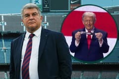 Joan Laporta and Donald Trump