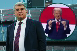Joan Laporta and Donald Trump
