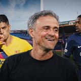 Luis Enrique Luis Suarez Ousmane Dembele