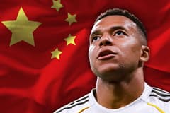 Kylian Mbappe, China