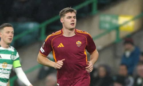 Evan Ferguson, Celtic v Roma, 2025/26