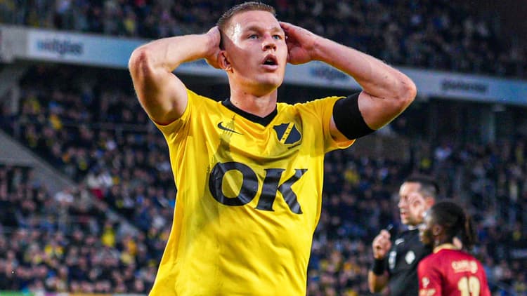 Boy Kemper in actie namens NAC Breda