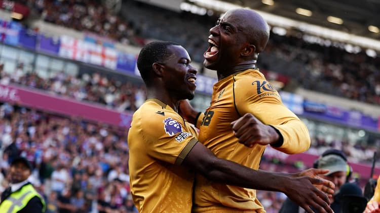 Tyrick Mitchell and Jean-Philippe Mateta