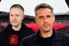 Mark Goldbridge and Gary Neville