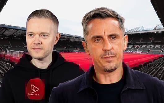 Mark Goldbridge and Gary Neville