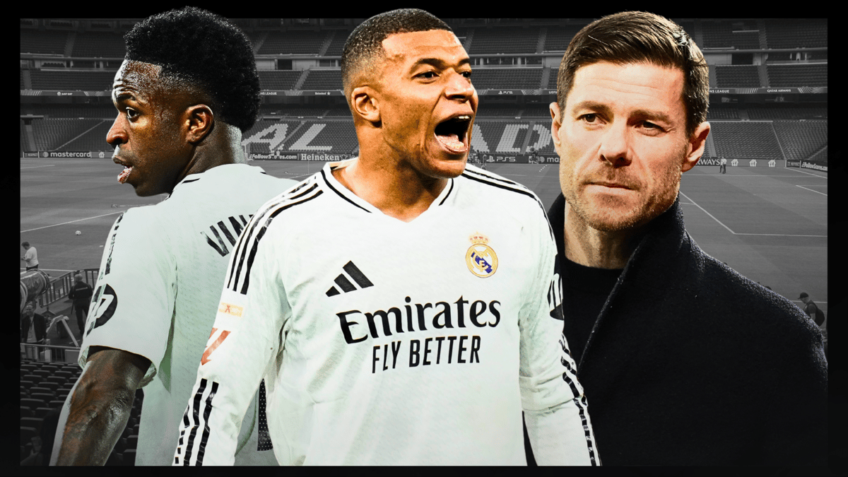 Vinicius Junior, Kylian Mbappe, Xabi Alonso, Real Madrid