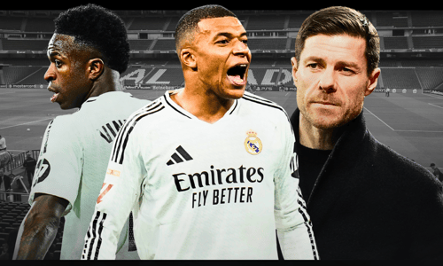 Vinicius Junior, Kylian Mbappe, Xabi Alonso, Real Madrid