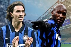 Zlatan Ibrahimovic, Romelu Lukaku, Inter Milan