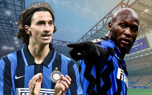 Zlatan Ibrahimovic, Romelu Lukaku, Inter Milan