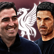 Andoni Iraola, Mikel Arteta, Liverpool