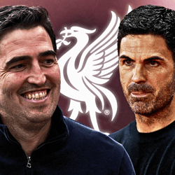 Andoni Iraola, Mikel Arteta, Liverpool