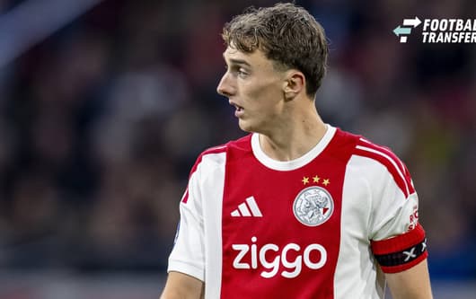 AMSTERDAM: AFC Ajax Amsterdam defender Youri Baas during the Vriendenloterij Eredivisie match between Ajax and NEC at the Johan Cruijff ArenA on October 10, 2026, in Amsterdam, Netherlands. Photo by DeFodi Images