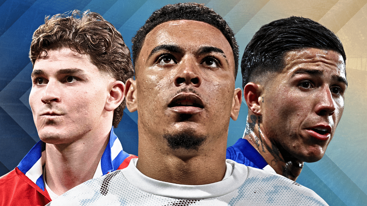 Julian Alvarez, Morgan Rogers, Enzo Fernandez
