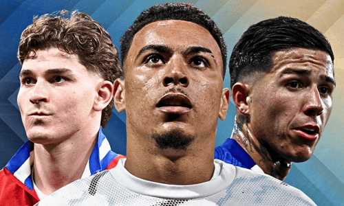 Julian Alvarez, Morgan Rogers, Enzo Fernandez