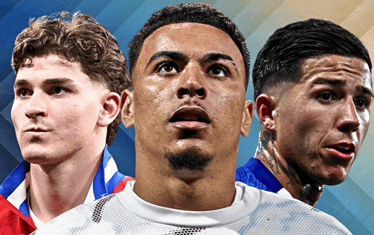 Julian Alvarez, Morgan Rogers, Enzo Fernandez