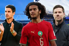 Ayyoub Bouaddi Mikel Arteta Xabi Alonso
