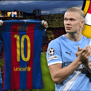 Lionel Messi, Erling Haaland, Barcelona