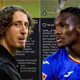 Fabio Silva and Christantus Uche gave the same farewell message on Instagram