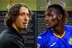 Fabio Silva and Christantus Uche gave the same farewell message on Instagram