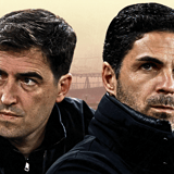 Andoni Iraola, Mikel Arteta, Arsenal